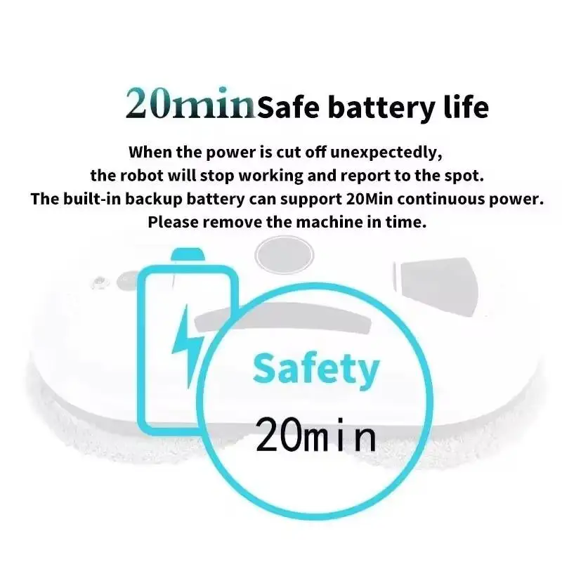 Robot czyszczący okna 5600pa z pilotem - 7