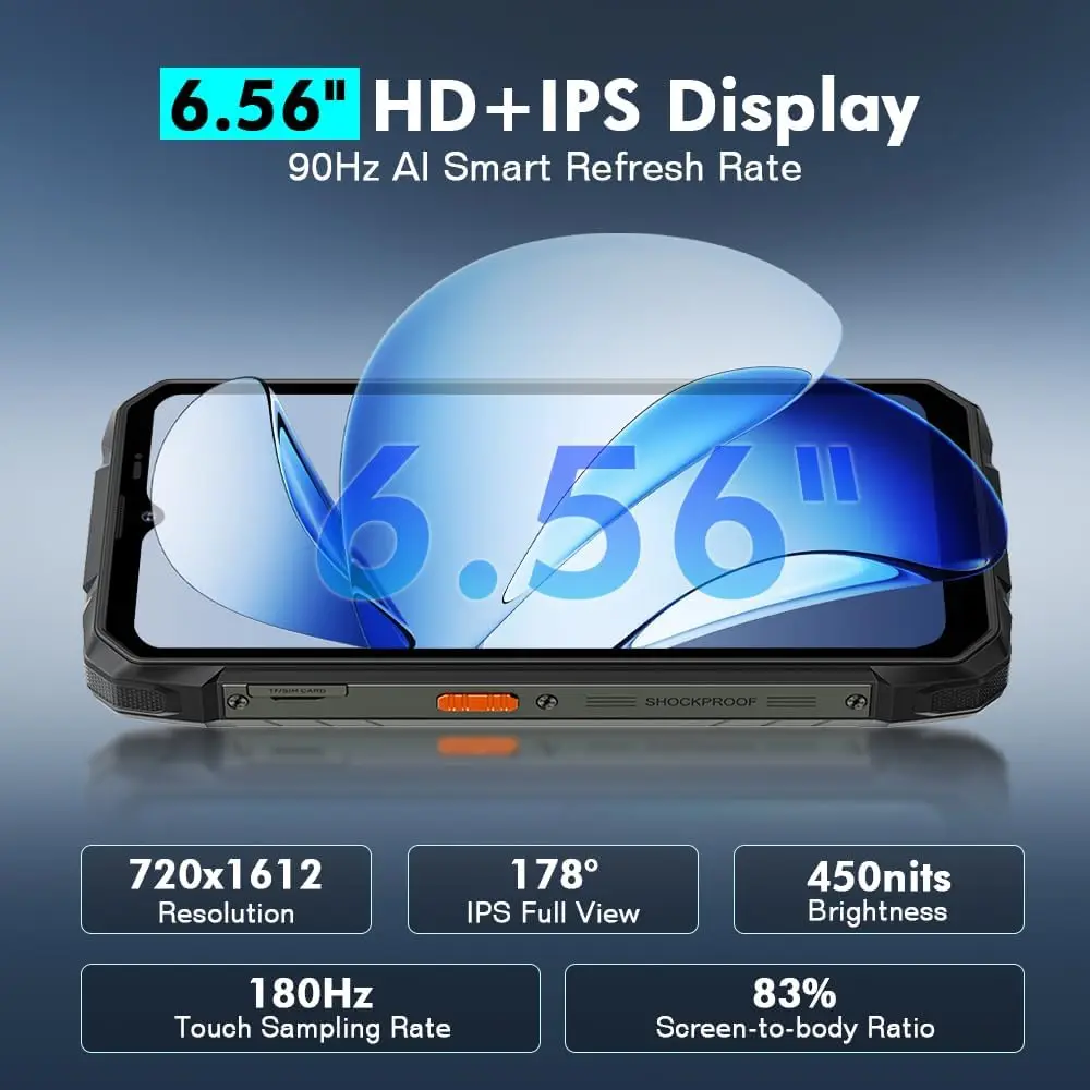 Blackview Rock 1 Android 16 | 24GB RAM, 256GB/2TB - 6