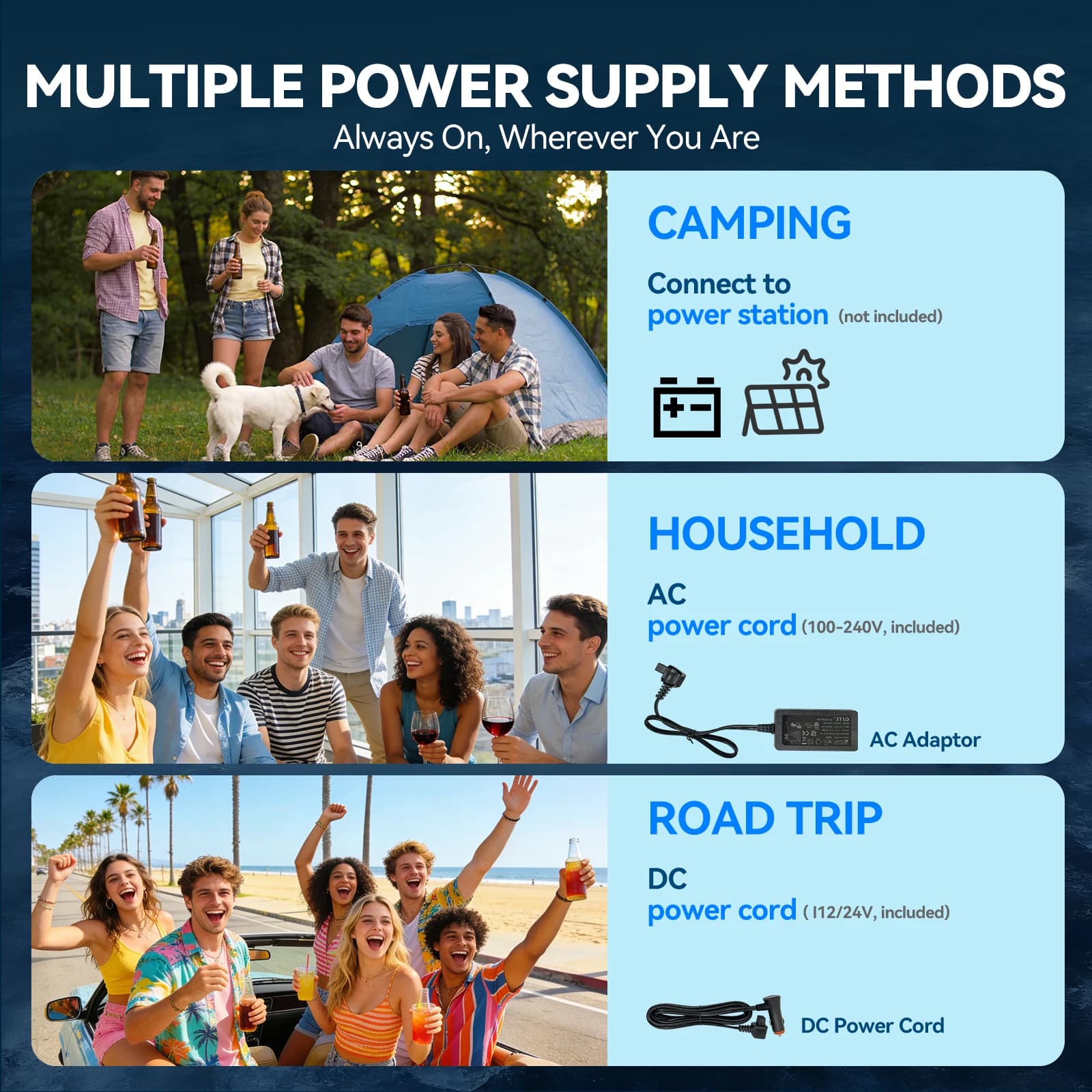 Przenośny cooler samochodowy z kompresorem - 7