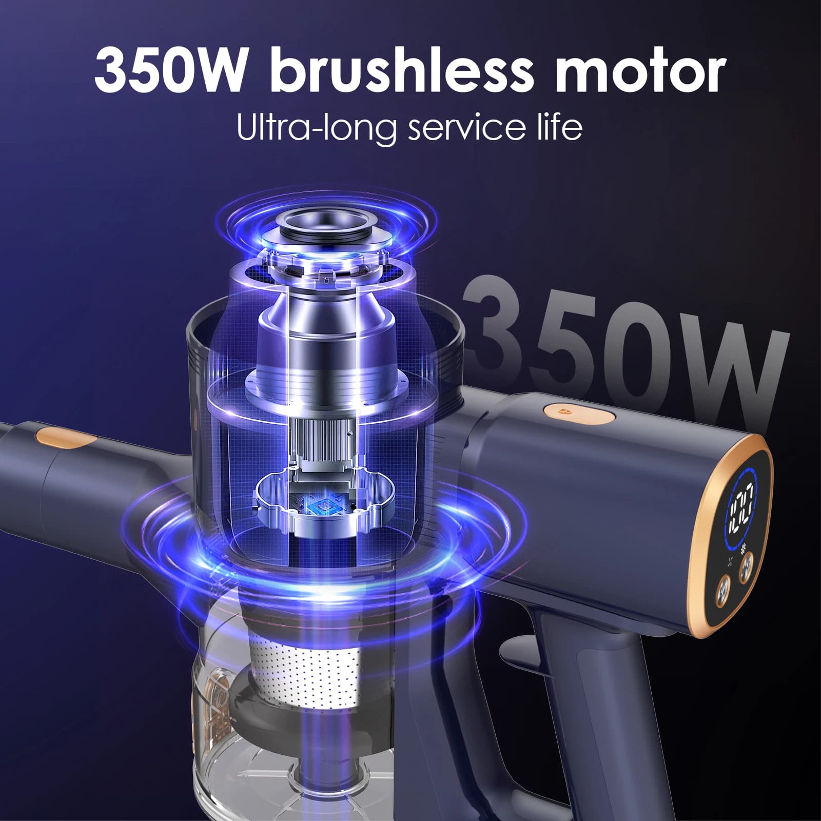 Odkurzacz bezprzewodowy 54 KPA 6w1 - 7