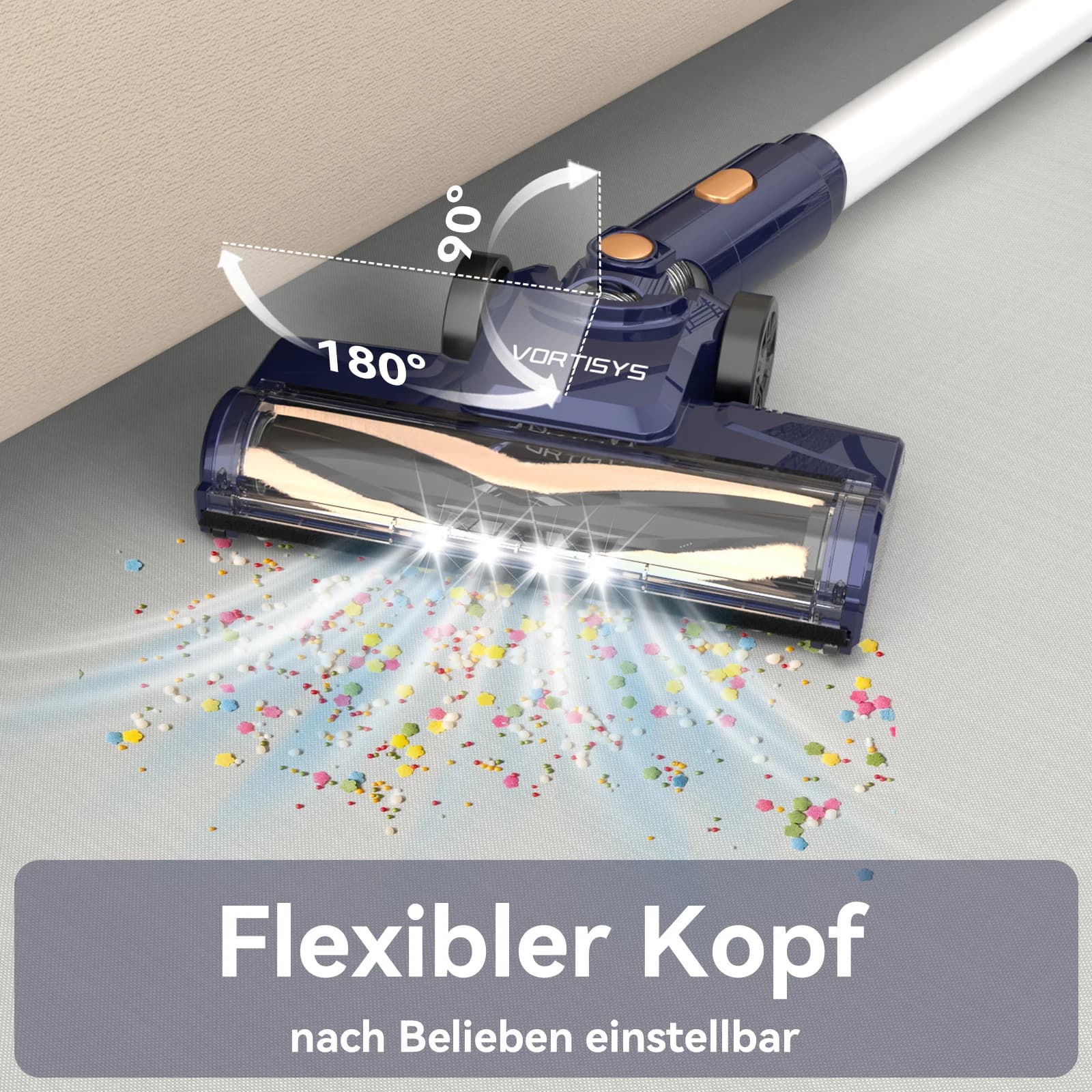 Odkurzacz bezprzewodowy 54 KPA 6w1 - 5