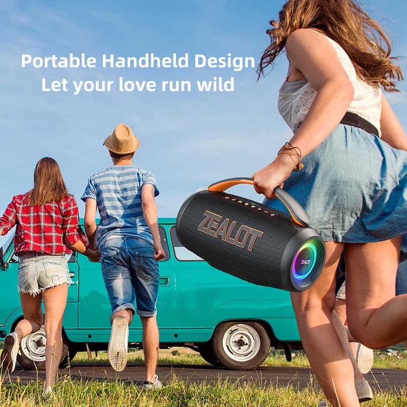 Głośnik Bluetooth Zealot P12 60W z TWS - 6