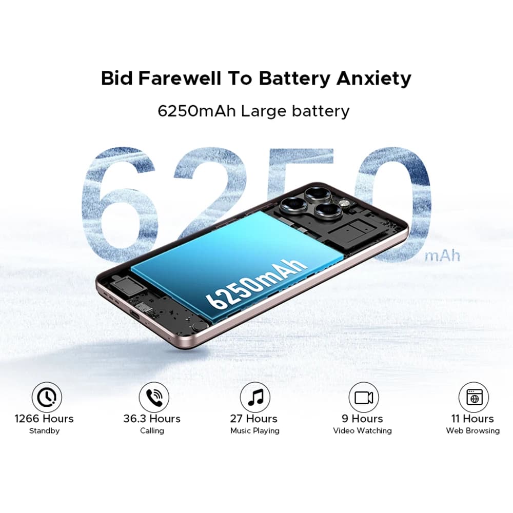 Smartfon DOOGEE Note 58 Pro 6,75" 256GB - 7