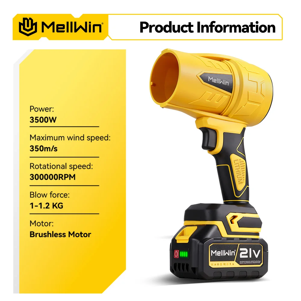 Dmuchawa bezszczzotkowa Makita 18V 350m/s - 3