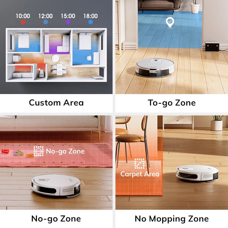 Robot odkurzający ILIFE V20 LiDAR 5000Pa - 4