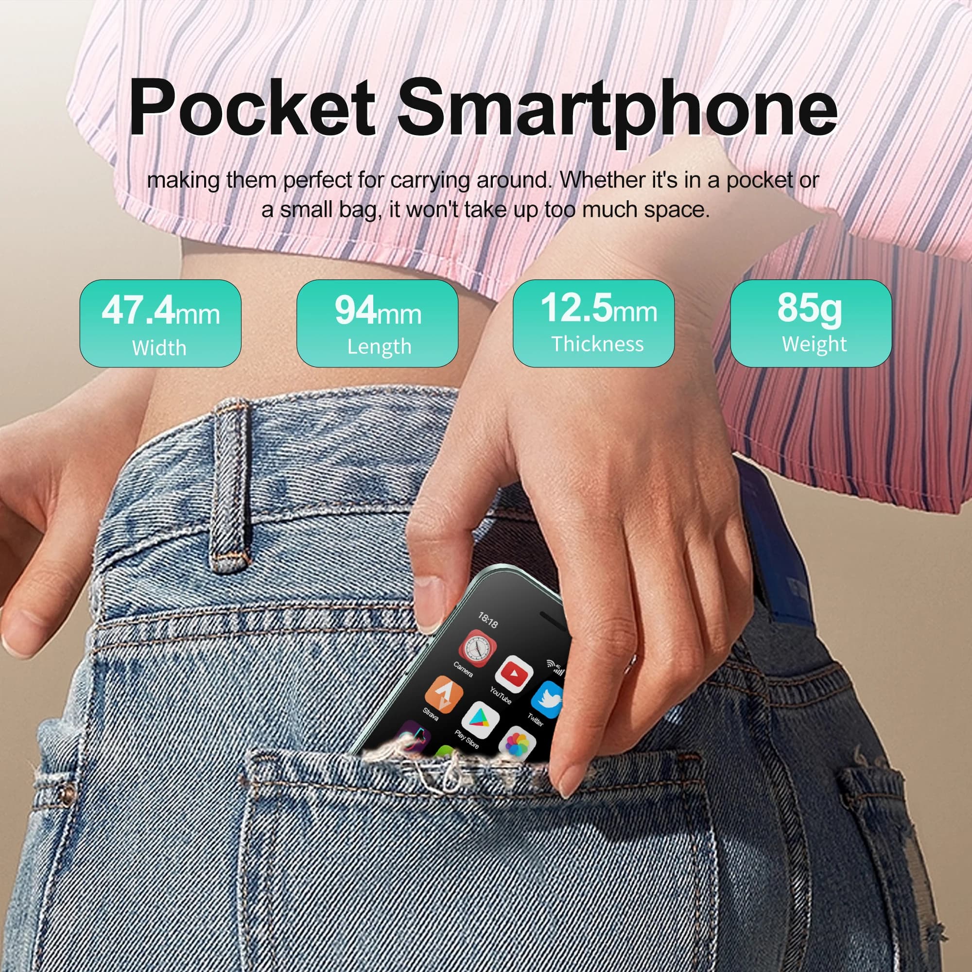 Servo King 9000 smartfon mini Android 10 - 7