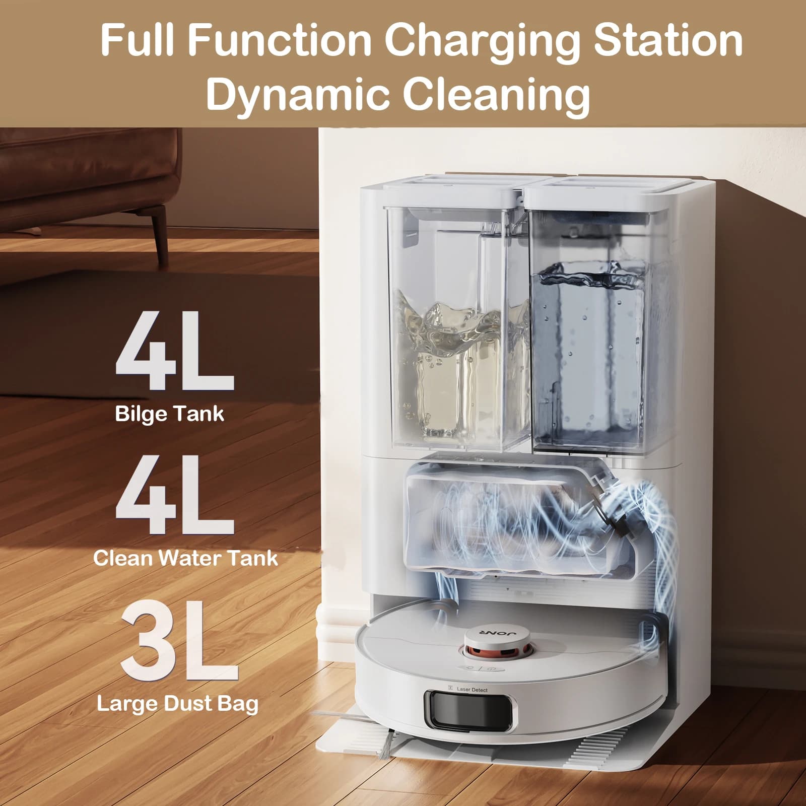 JONR Robot Vacuum P20 Pro - odkurzacz automatyczny - 3