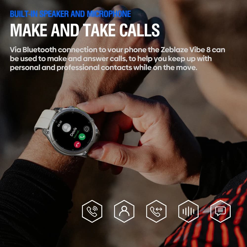 Smartwatch Zeblaze VIBE 8 AMOLED 2025 - 5