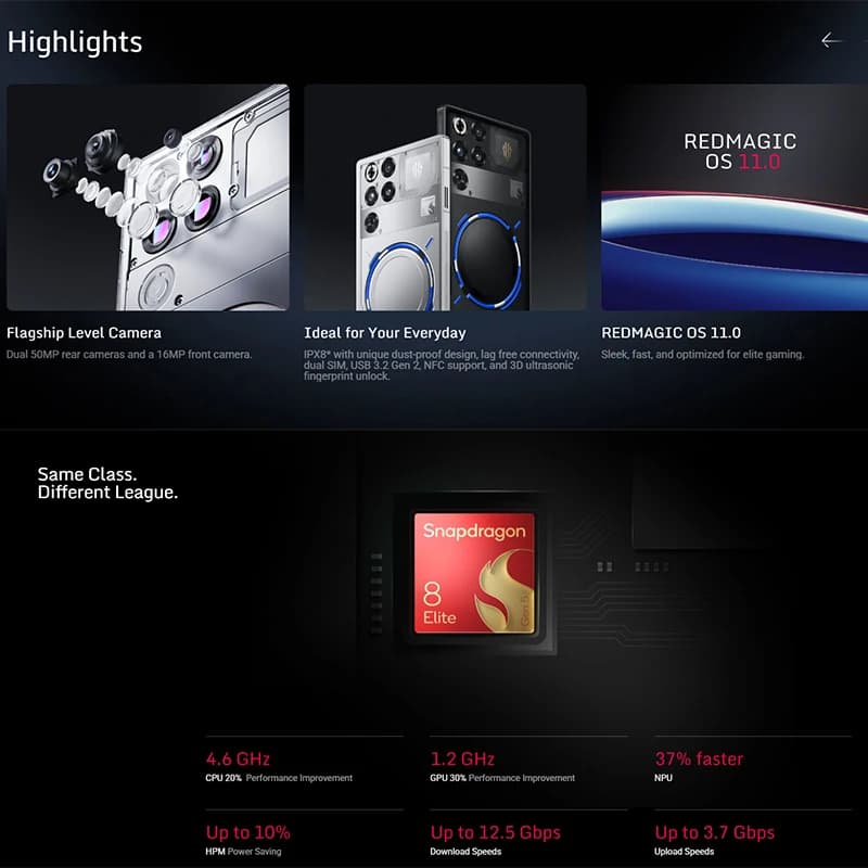 RedMagic 11 Pro 5G - smartfon gamingowy - 4