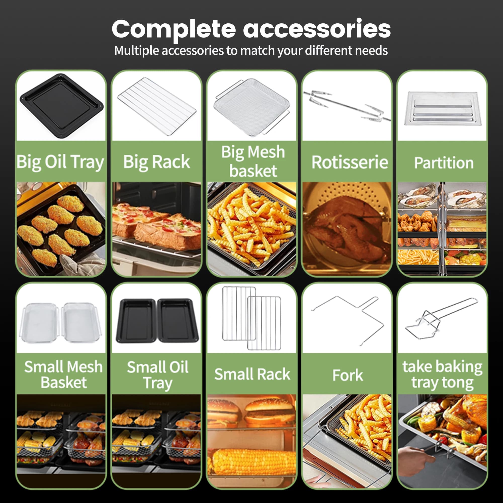 Frytkownica na gorące powietrze 23L XXL - 7