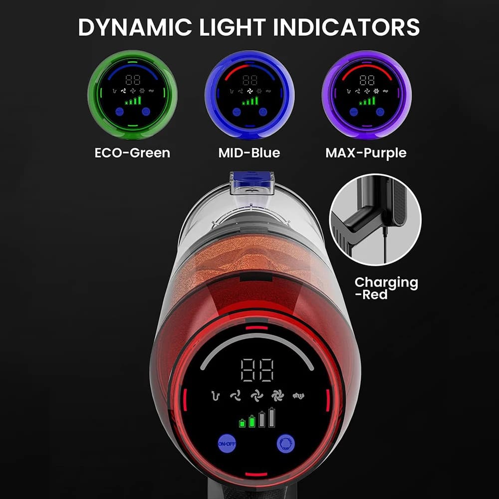 Odkurzacz bezprzewodowy COTIAR R11 500W - 4