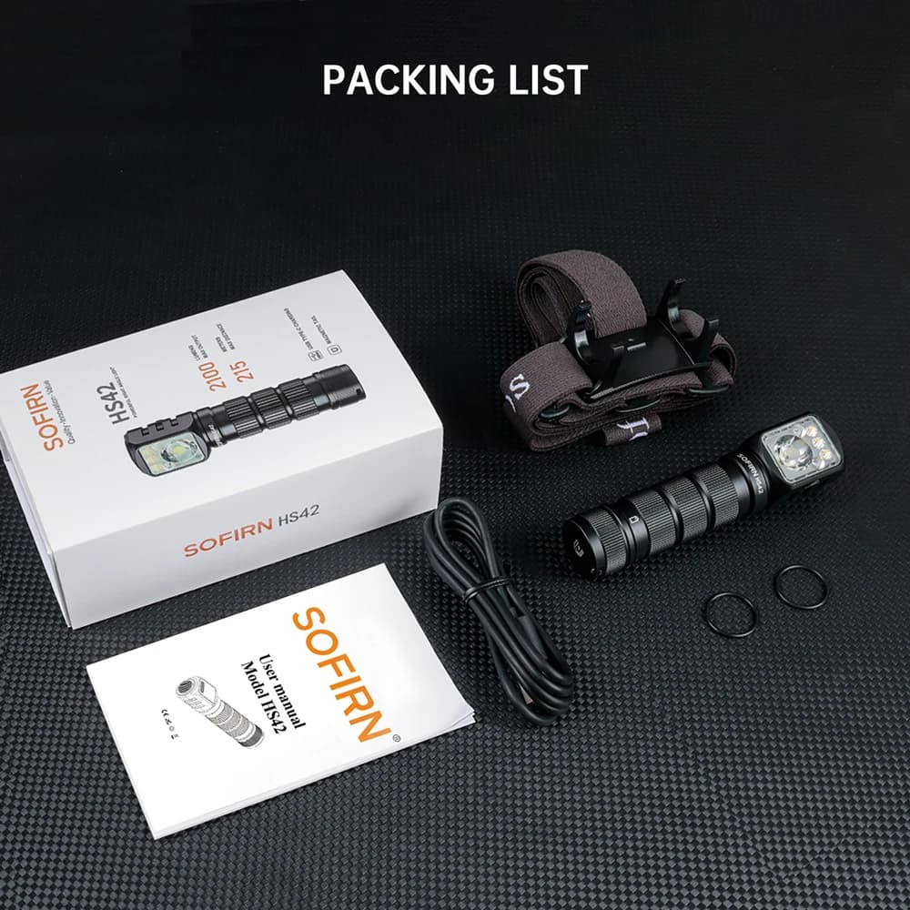 Latarka czołowa Sofirn HS42 2100lm USB-C - 7