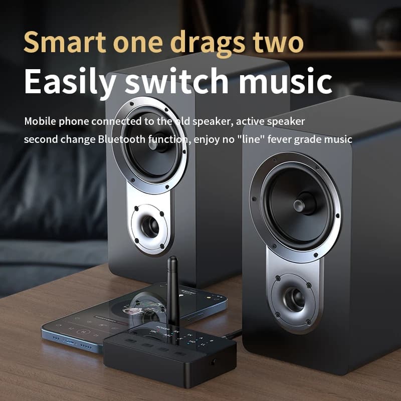 Odbiornik nadajnik Bluetooth 5.3 aptX HD - 5