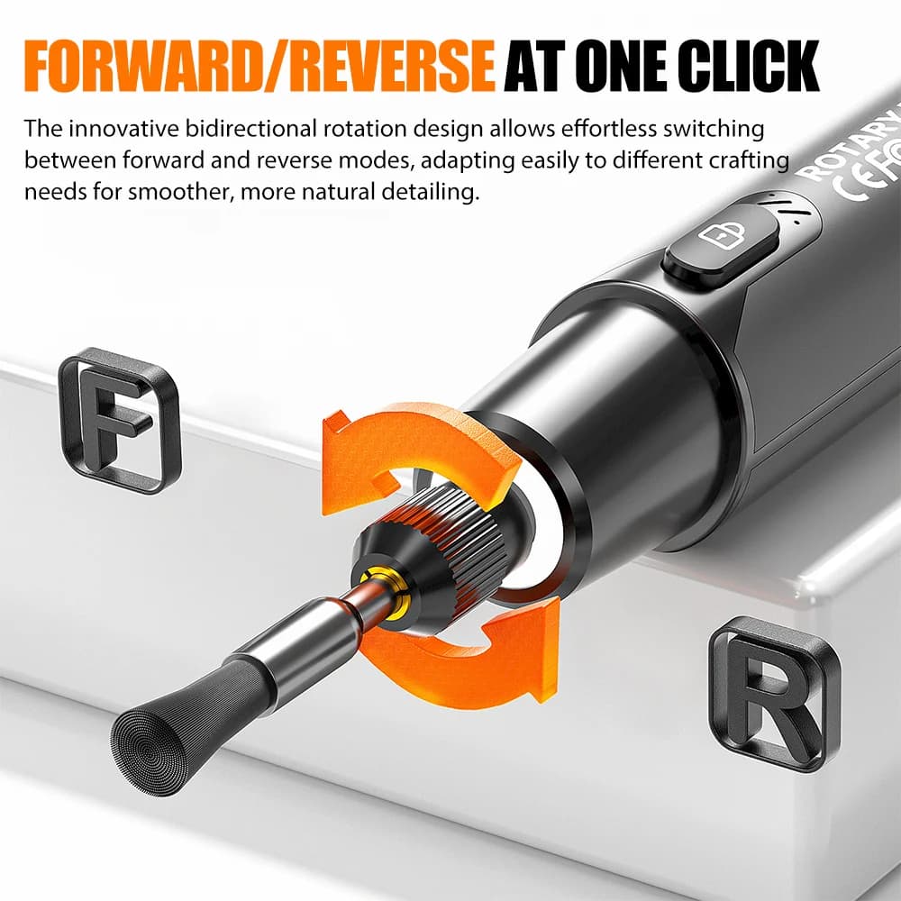 Mini wiertarka elektryczna z LED - 7