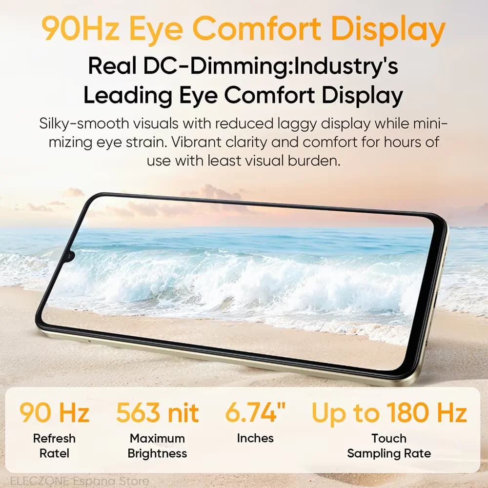 Smartfon Realme Note 70T 6,75" 90Hz 6000mAh - 6