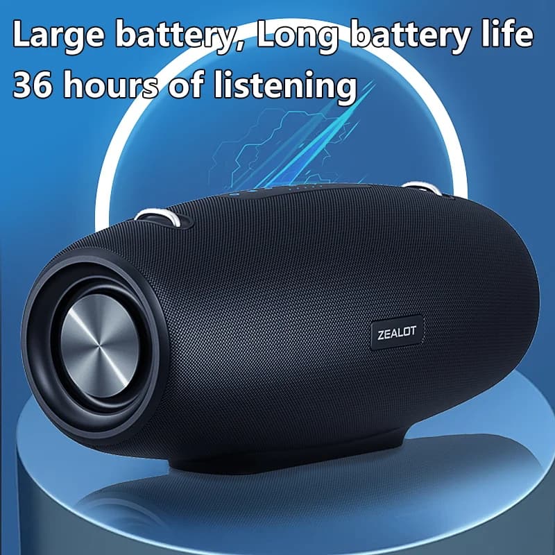 Głośnik Bluetooth Zealot S67 wodoodporny - 6