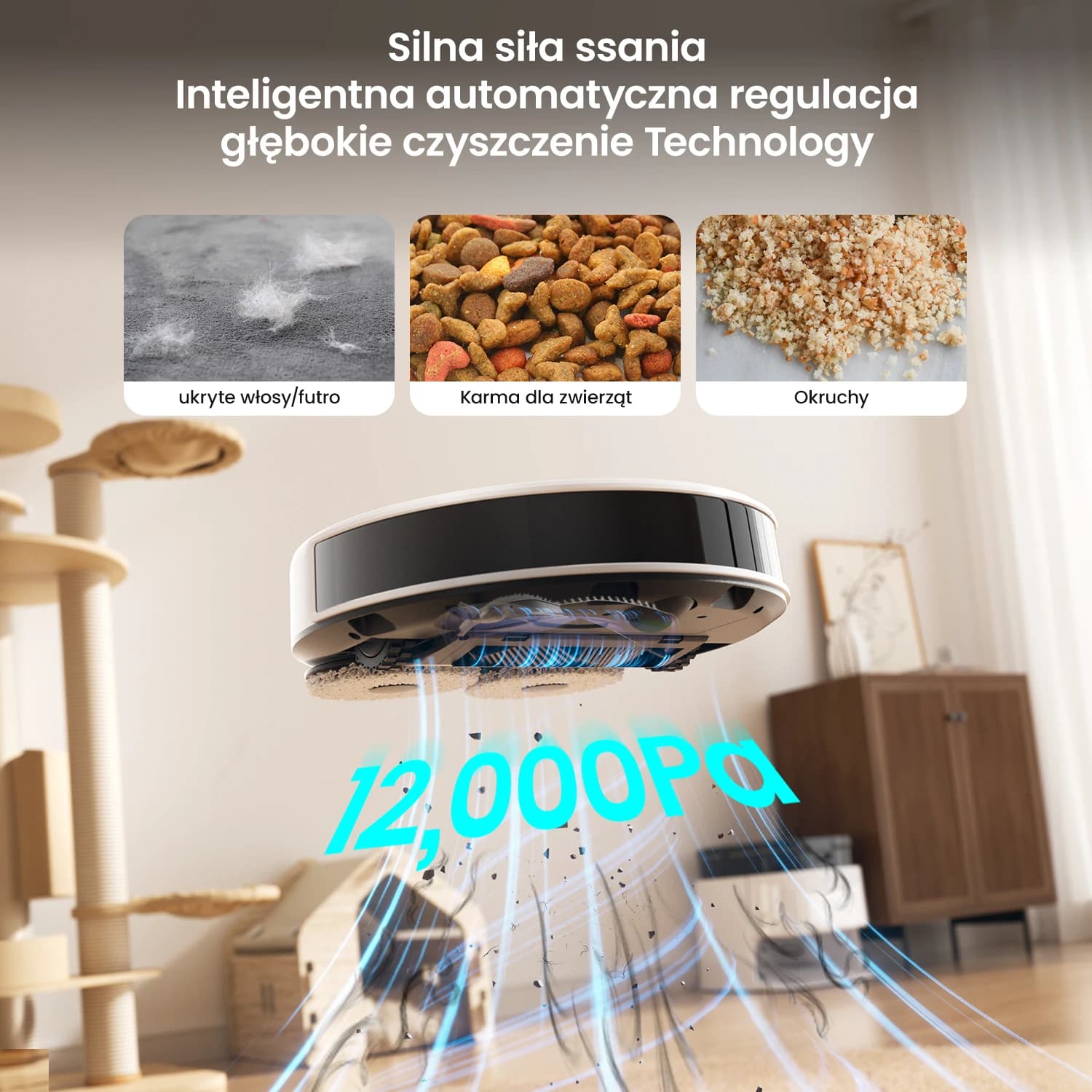 Odkurzacz automatyczny Lefant M3L z mapowaniem - 5