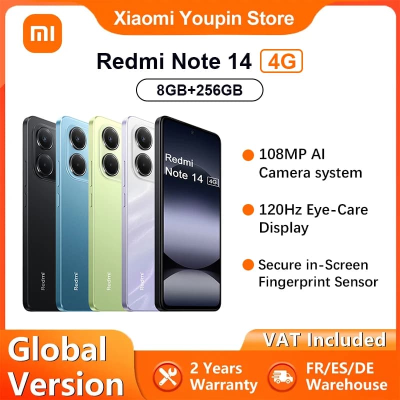 Xiaomi Redmi Note 14 4G 108MP 120Hz