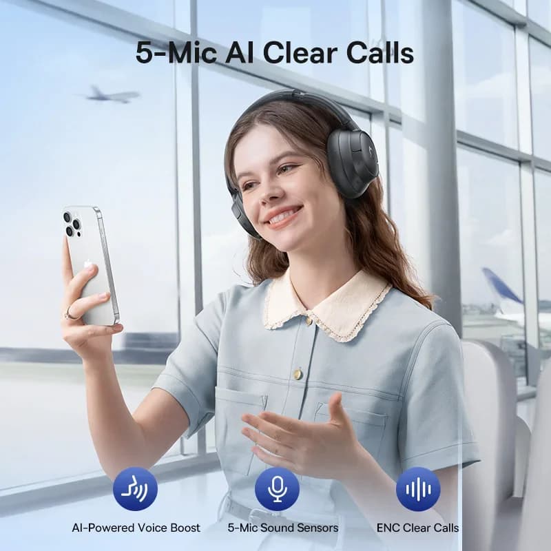 Słuchawki Baseus EH10 NC ANC Bluetooth - 6
