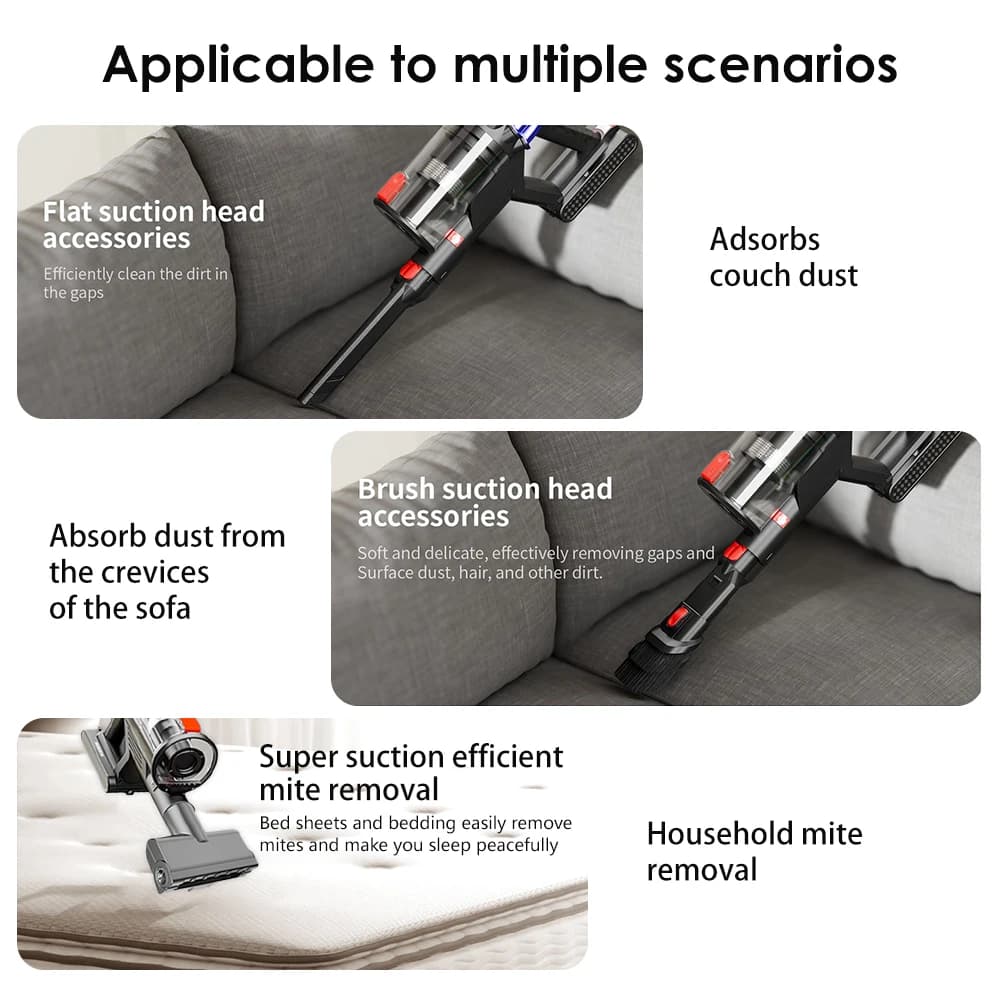 Odkurzacz bezprzewodowy COTIAR V22 650W 55kPa - 4