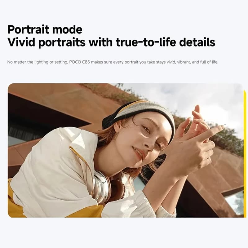 POCO C85 6GB/128GB Smartfon NFC 50MP 6000mAh - 6