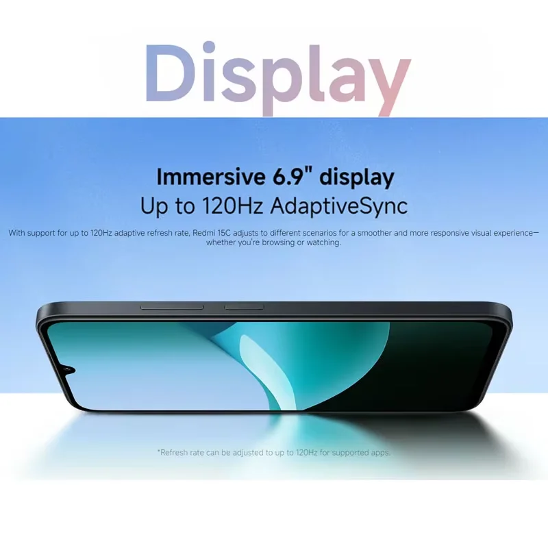 Xiaomi Redmi 15C 6000 mAh 120 Hz - 6