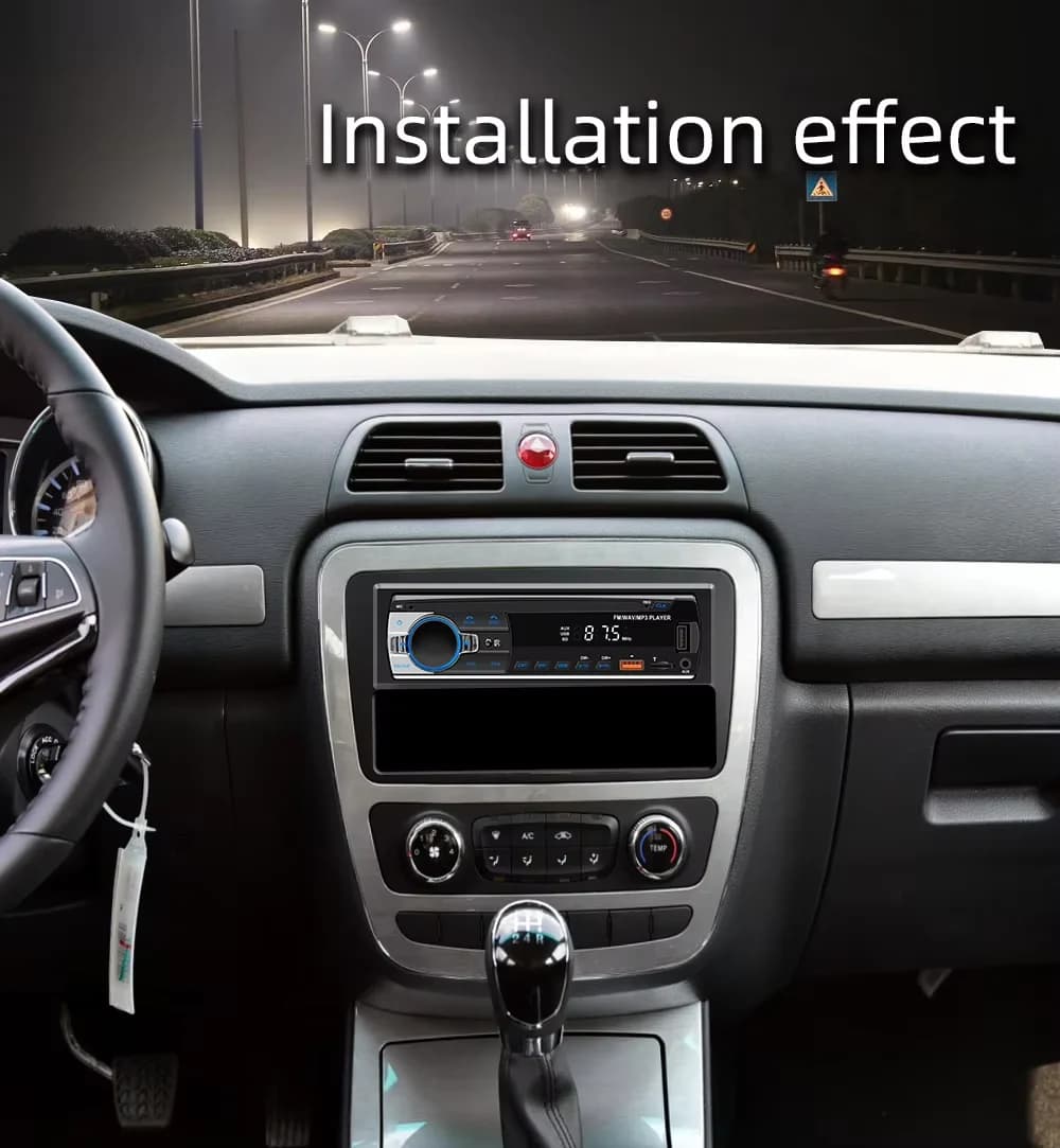 Radio samochodowe JSD-530 Bluetooth MP3 USB - 7