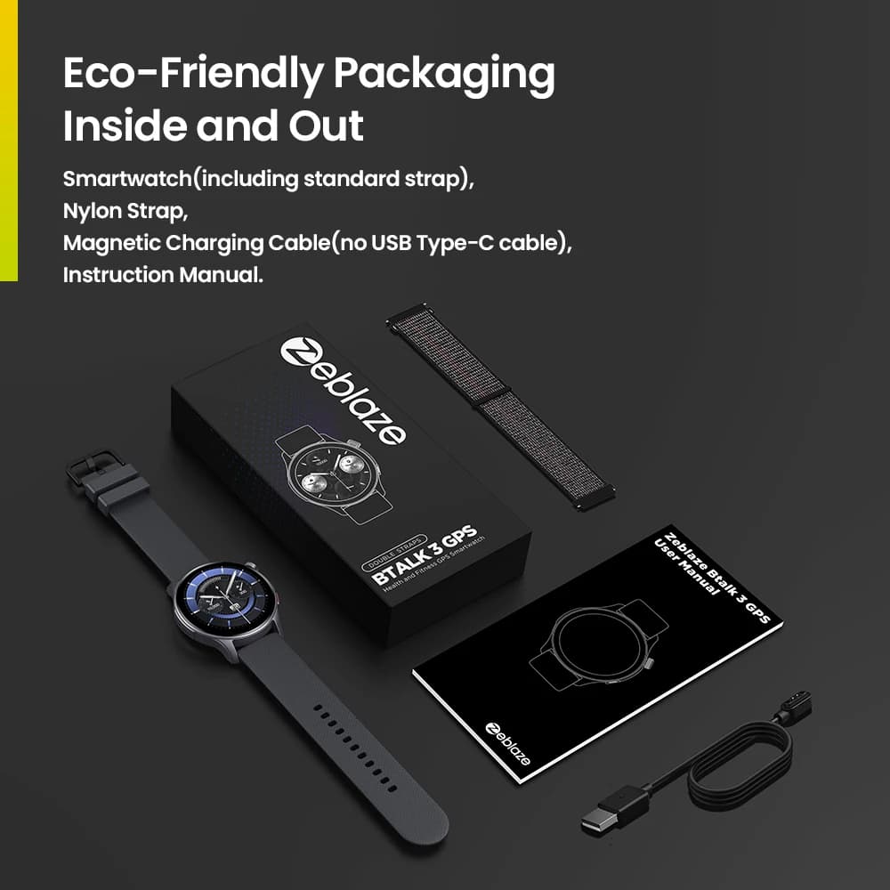 Zeblaze Btalk 3 GPS Smartwatch AMOLED - 7