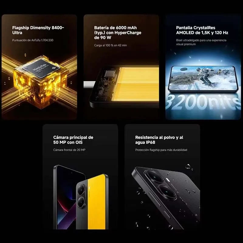 Smartfon POCO X7 Pro 5G 256/512GB - 3