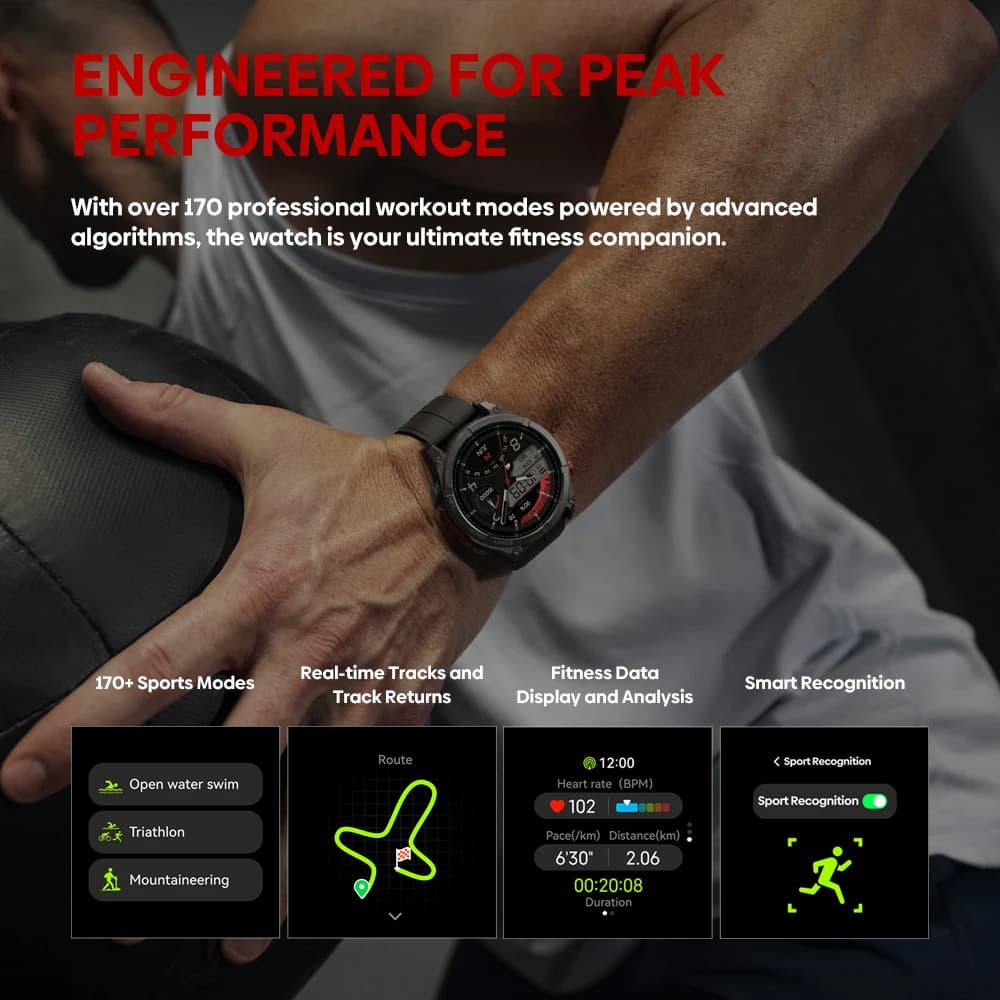 Smartwatch Ciberer Vertix Stratos 4 GPS AMOLED - 5