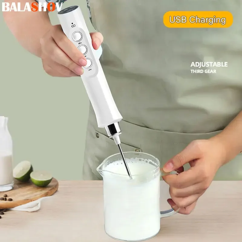 Elektryczny spieniacz do mleka 3 w 1