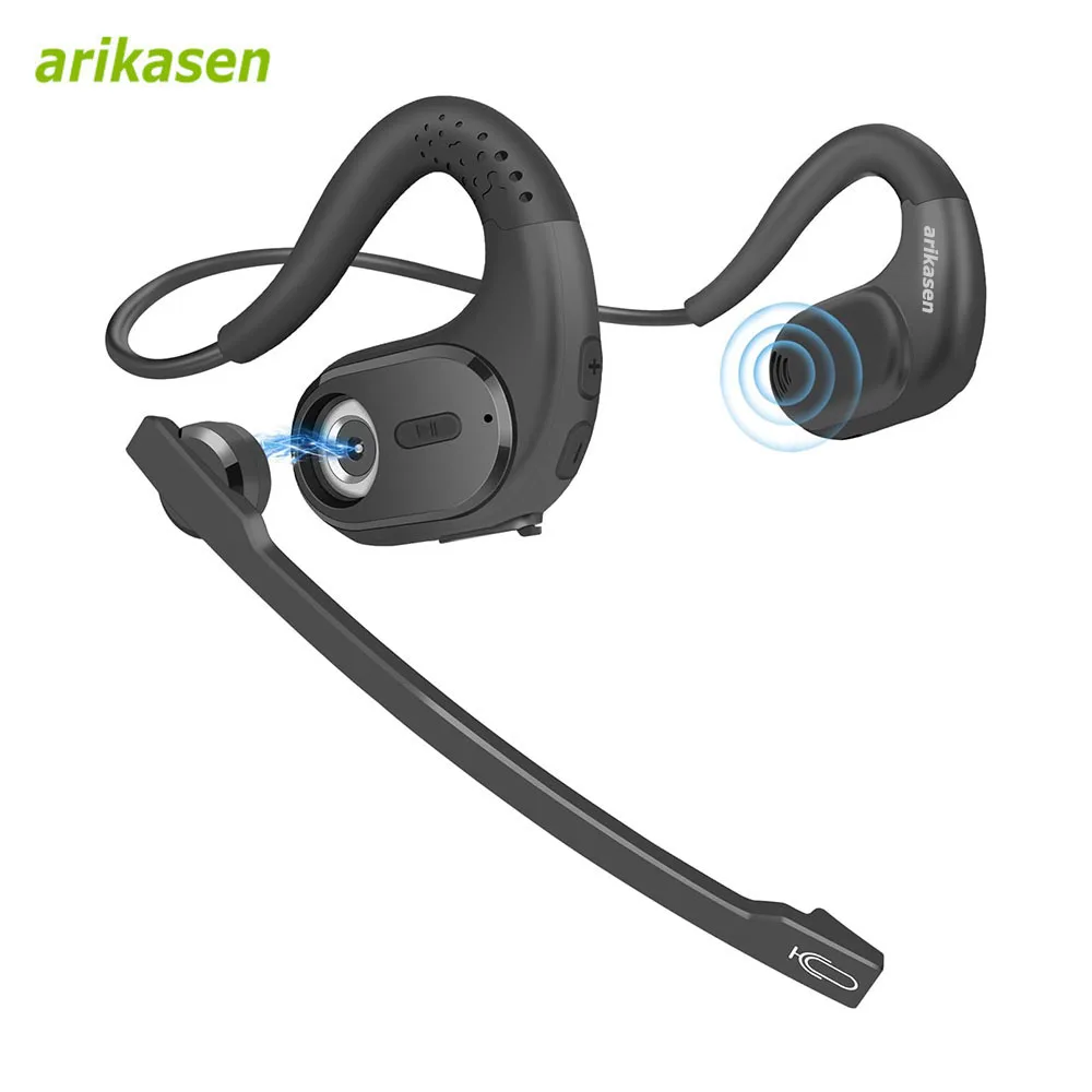 Słuchawki Bluetooth z mikrofonem na jedno ucho