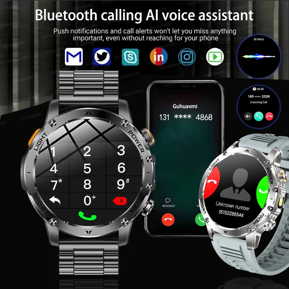 Smartwatch AMOLED 1,7" z GPS i NFC - 4