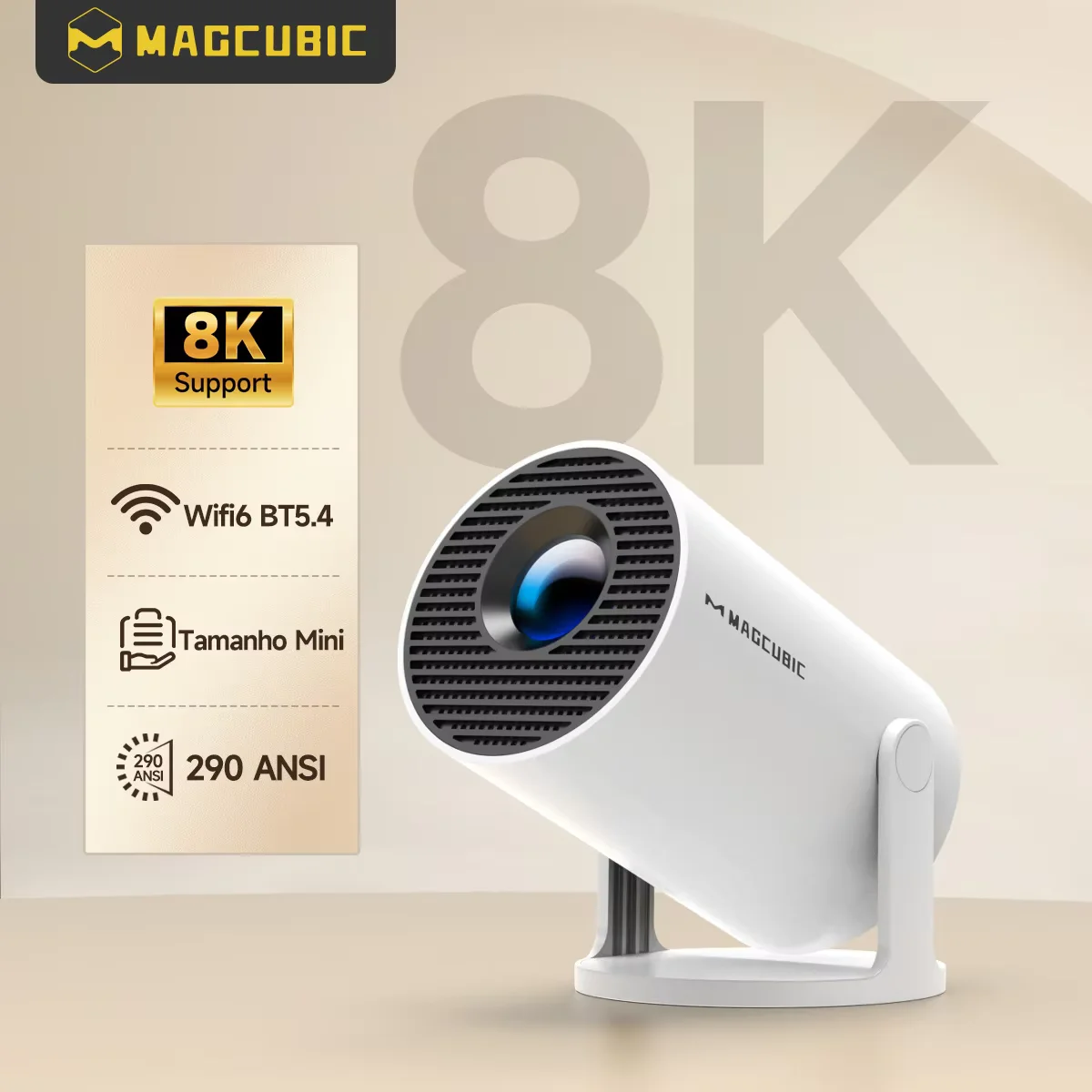 Projektor Magcubic HY300 Pro 8K Android 14