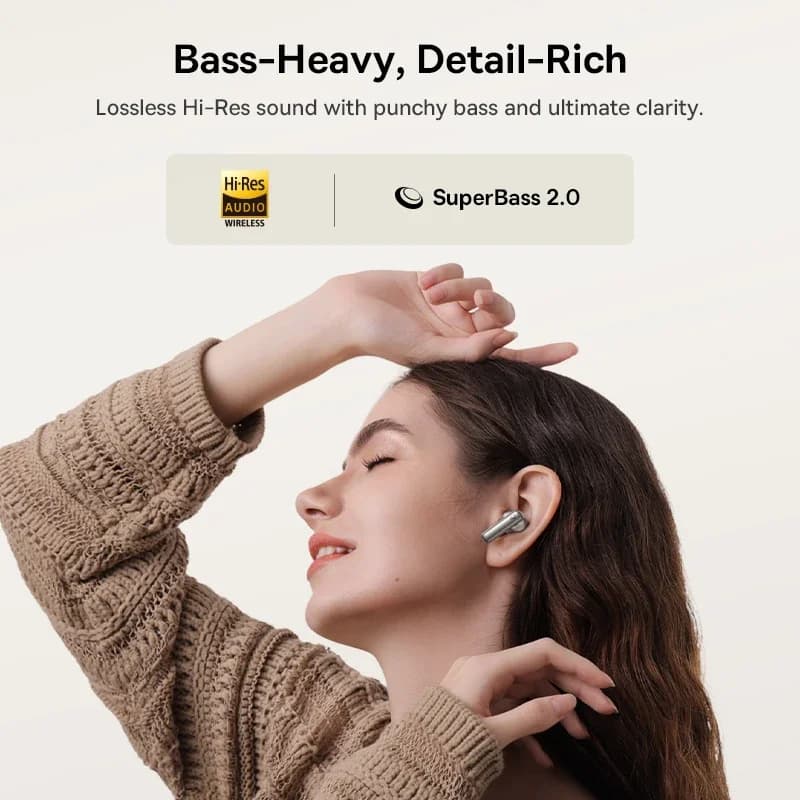 Słuchawki Baseus Bowie MP1 ANC 6.0 - 4