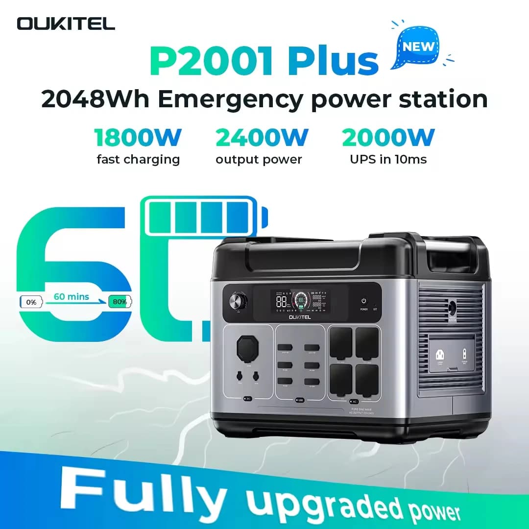 Stacja zasilania OUKITEL P2001E Plus 2400W - 4