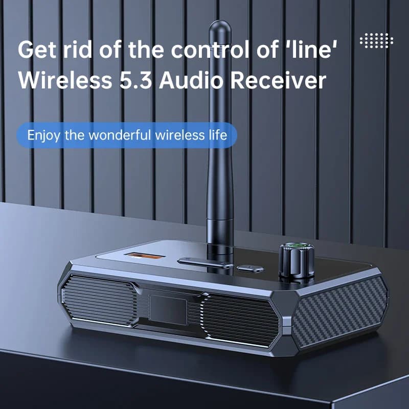 Odbiornik Bluetooth 5.3 z wejściem AUX i RCA - 4