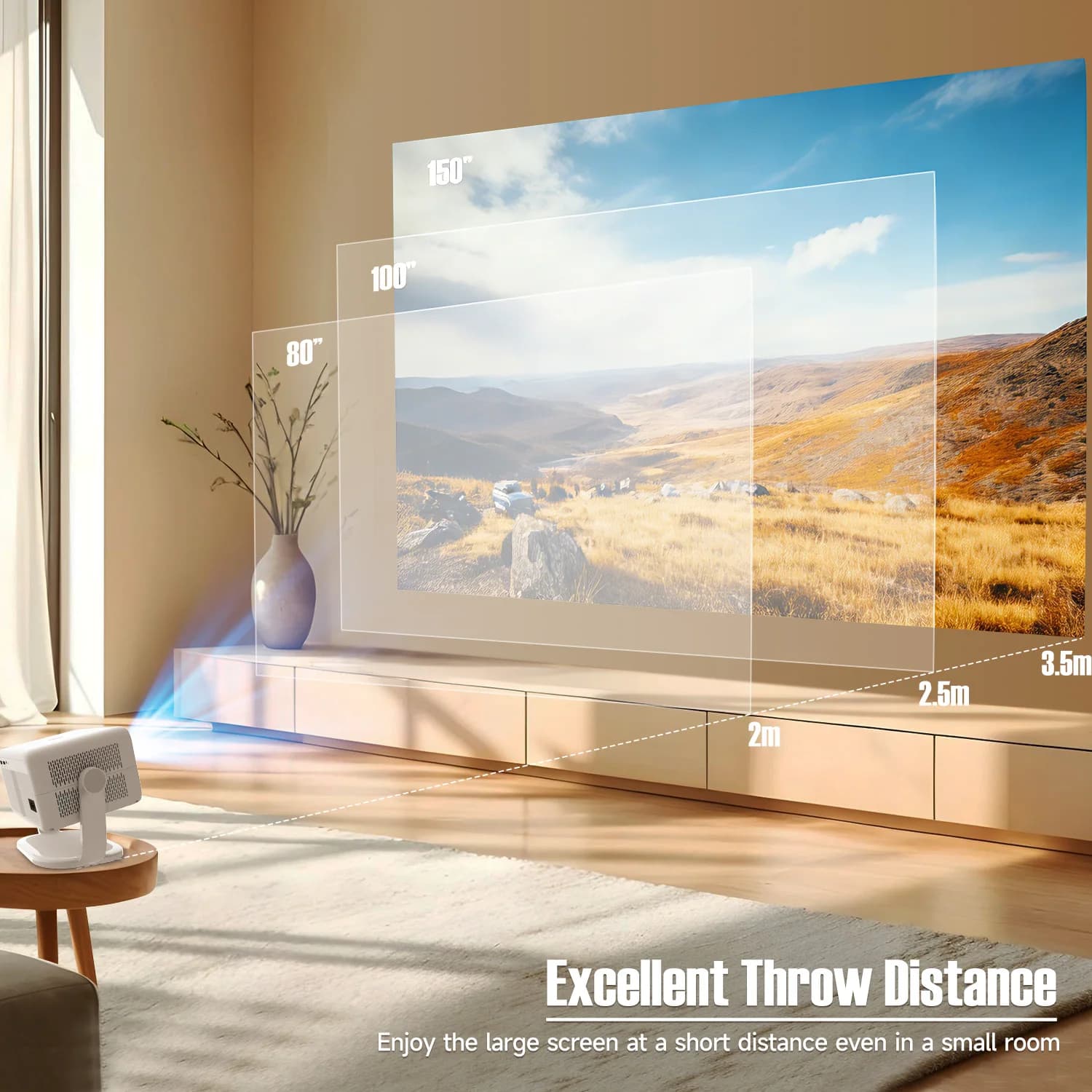 Projektor Magcubic 1080P 650 ANSI Android 14 - 7