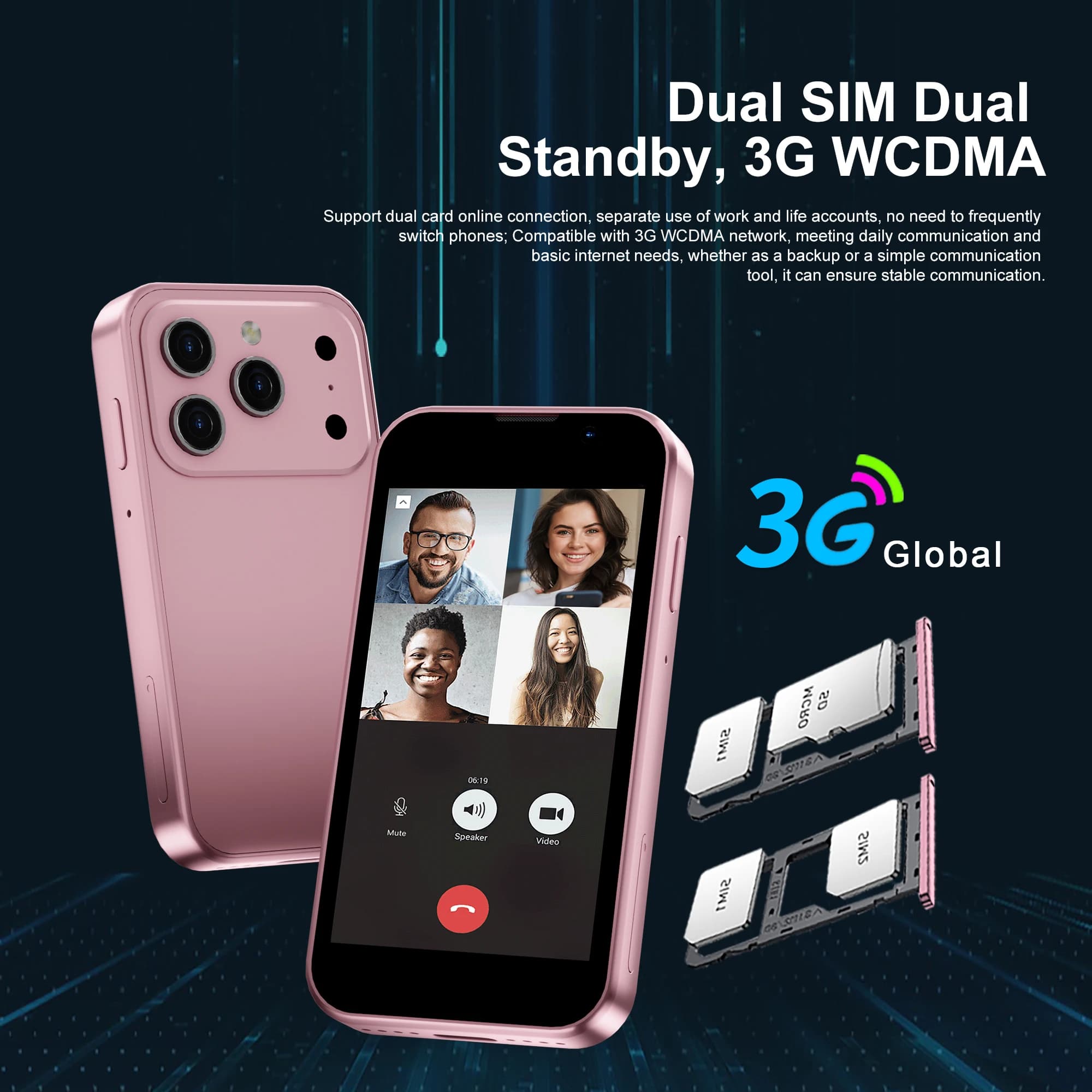 Servo 17SE Mini 3G - mały smartfon Android - 5