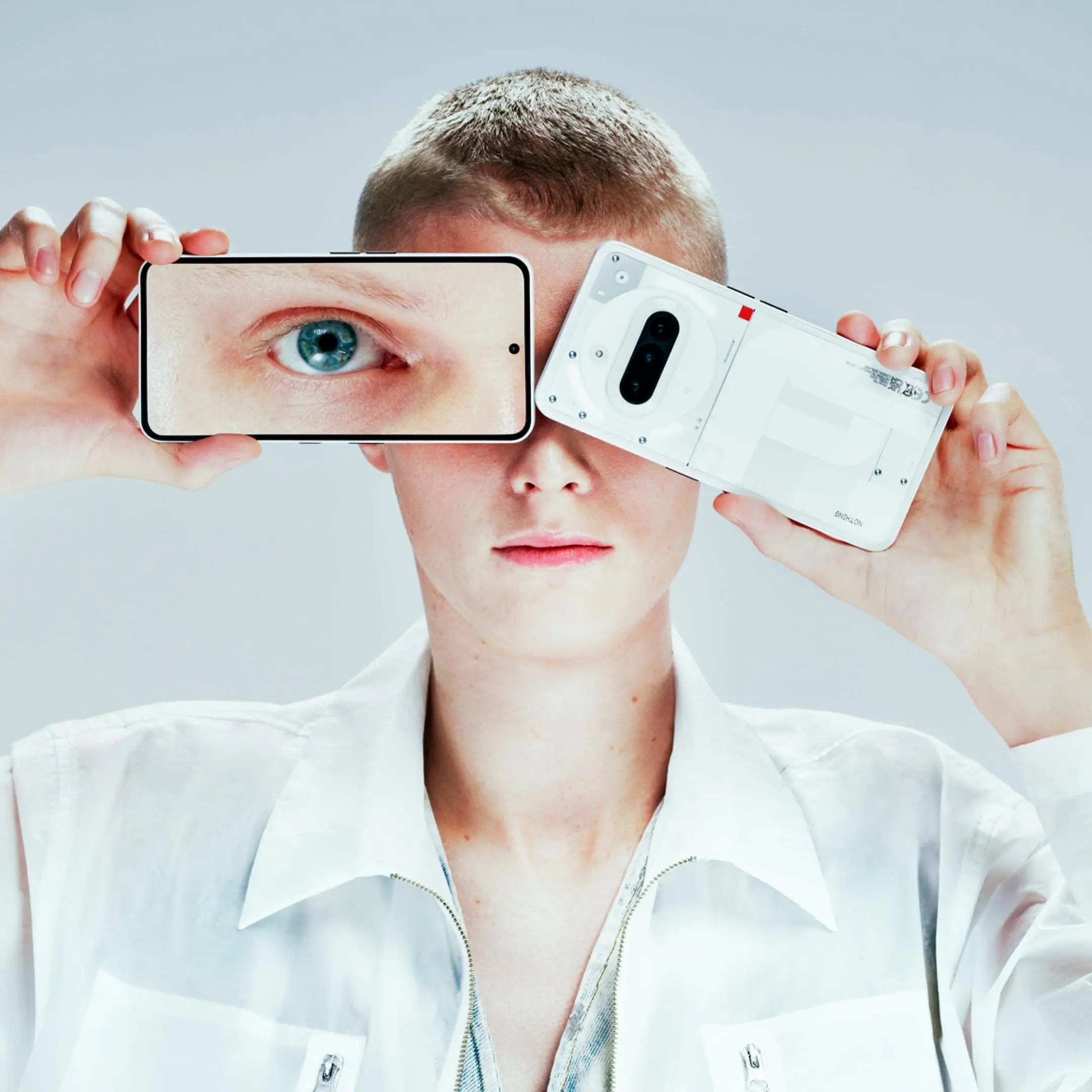 Smartfon Nothing Phone (3a) 5G 8 GB + 128 GB/12 GB + 256 GB, procesor Snapdragon 7s Gen 3, elastyczny wyświetlacz AMOLED o przekątnej 6,77 cala, bateria 5000 mAh z ładowaniem 50 W, wersja globalna, NFC/GPS/Wi-Fi 6/Bluetooth 5.4/Google Pay/Android 15 - 6