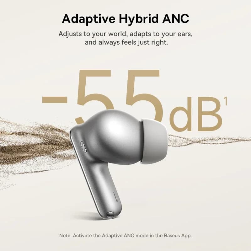 Słuchawki Baseus Bowie MP1 ANC 6.0 - 3