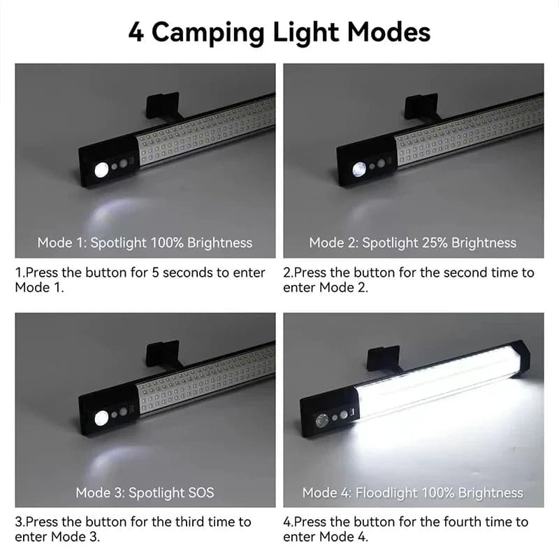 Lampa solarna LED z czujnikiem ruchu - 5