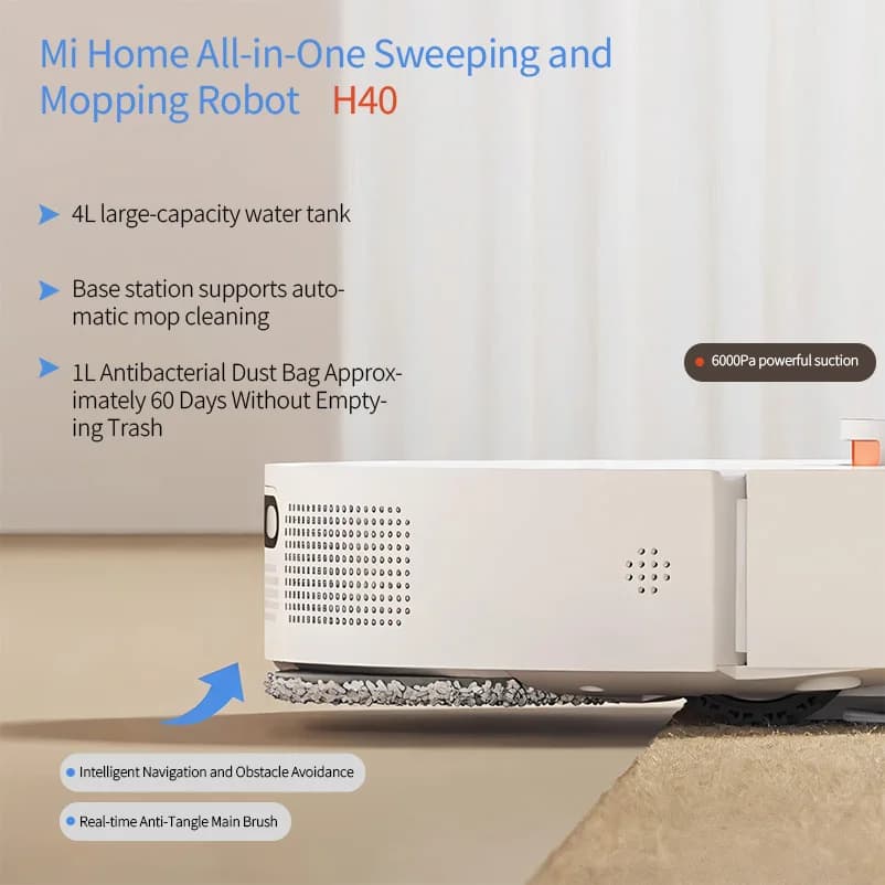 Xiaomi H40 Robot Sprzątający 2w1 - 7