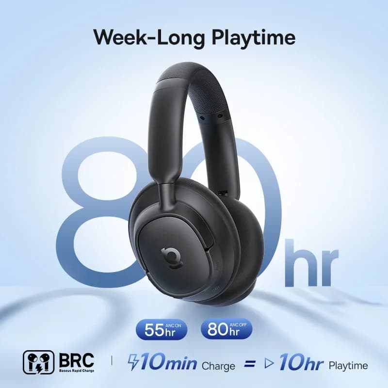 Słuchawki Baseus EH10 NC ANC Bluetooth - 5