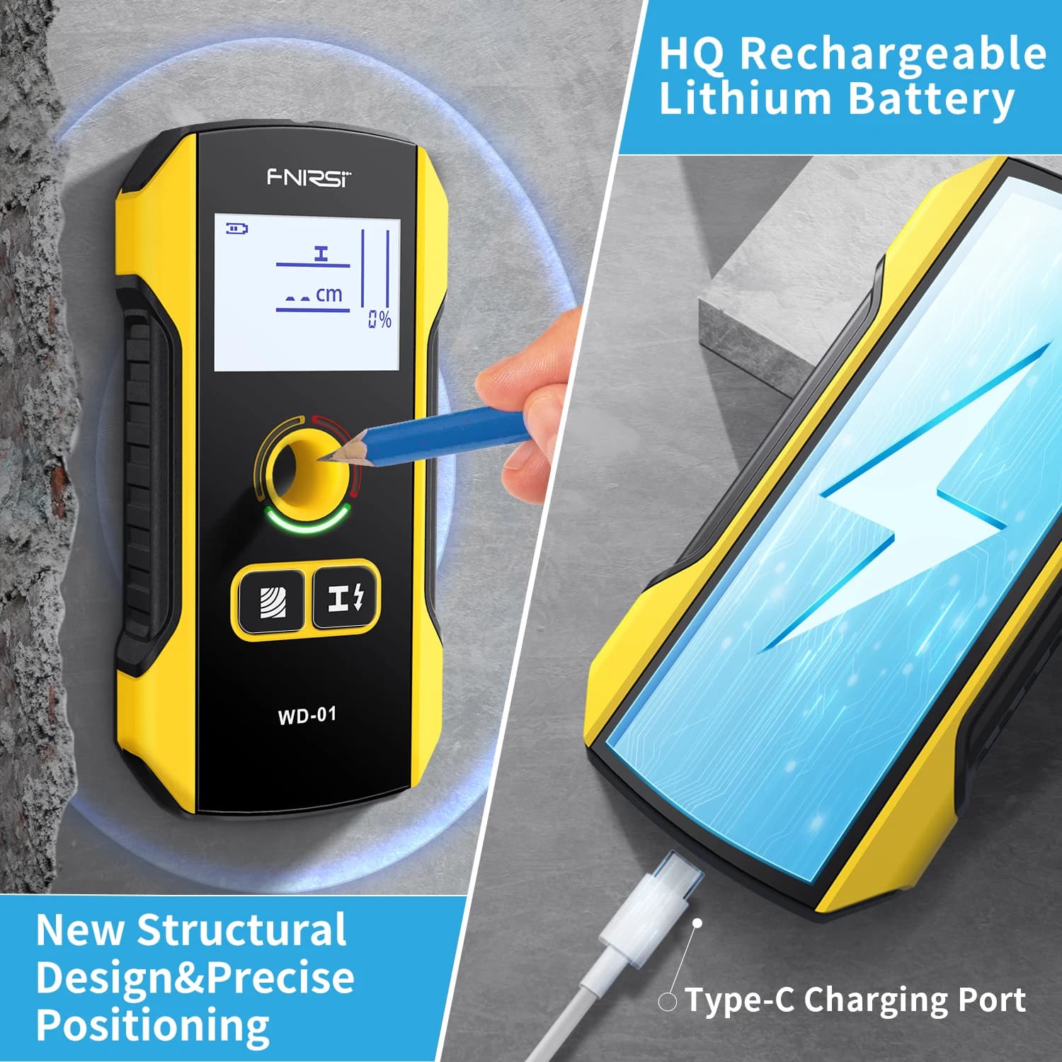 Detektor metali FNIRSI WD-01/WD-02 - 6