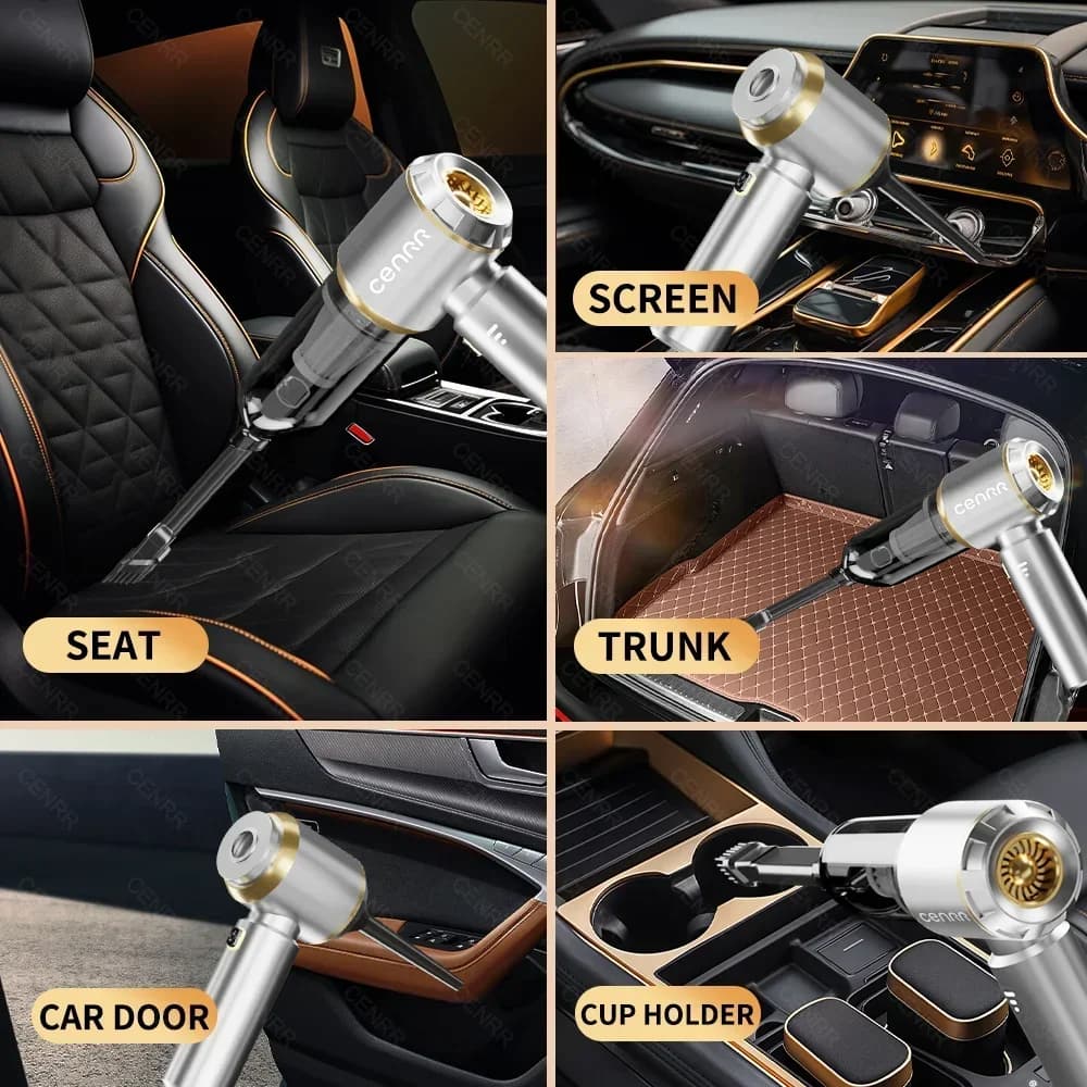 Odkurzacz samochodowy bezprzewodowy CENRR - 7