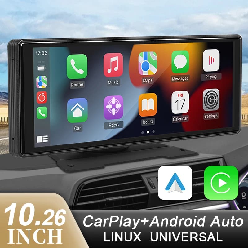 Radio samochodowe 10,26" CarPlay Android Auto