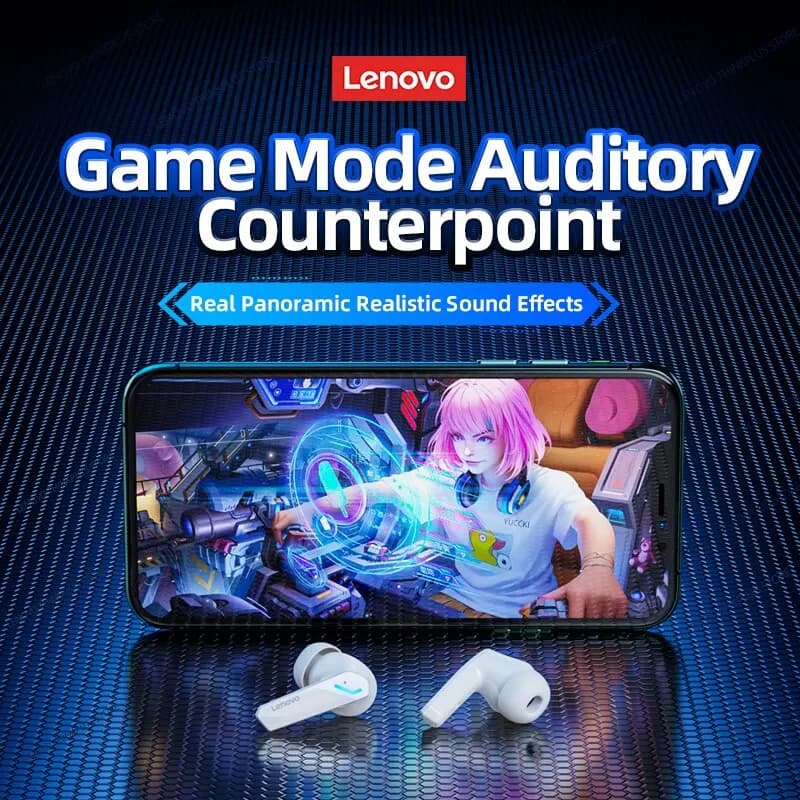 Lenovo GM2 Pro słuchawki douszne Bluetooth - 5