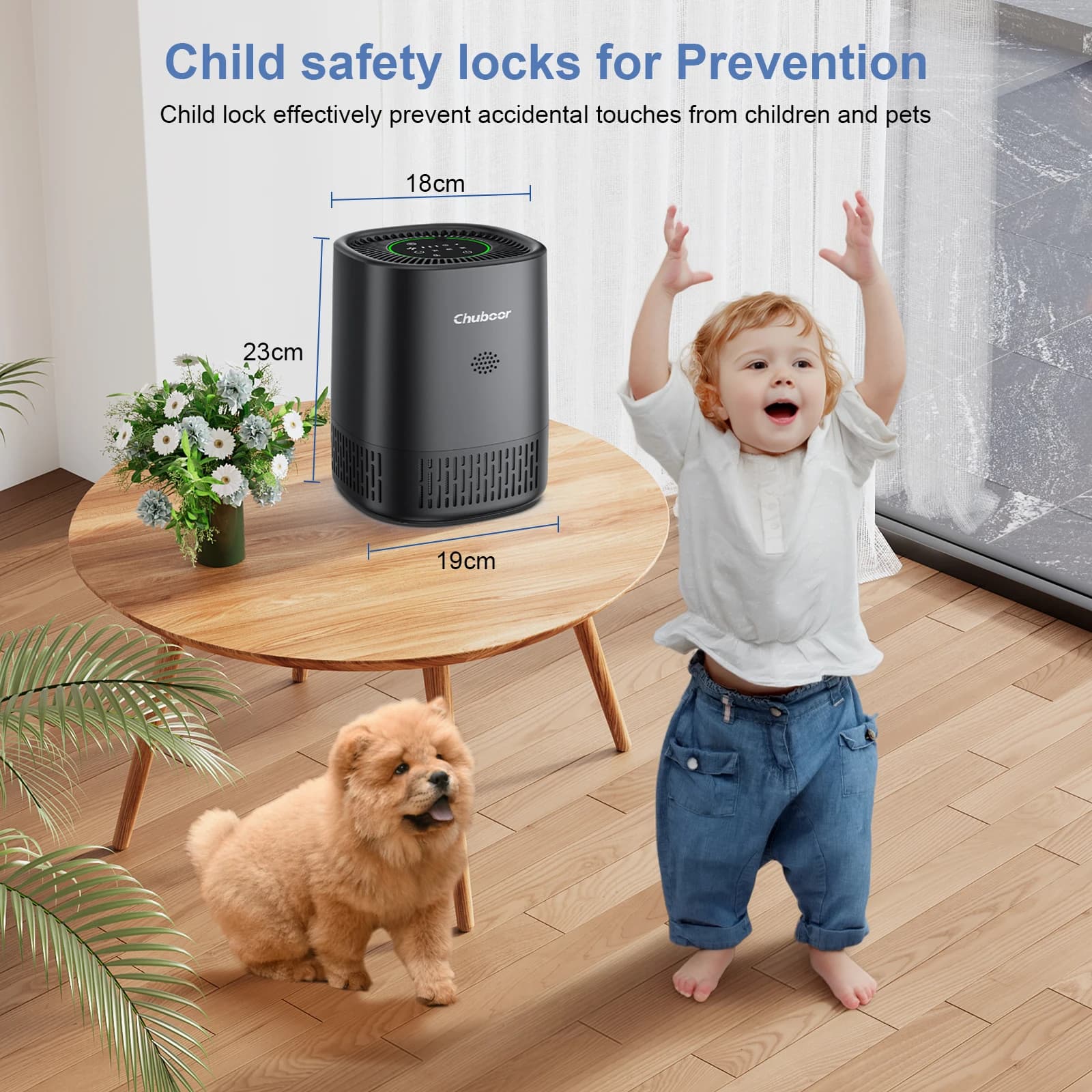 Oczyszczacz powietrza do domu Chuboor - 3