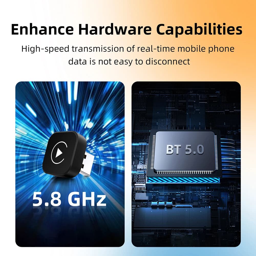 Adapter CarPlay i Android Auto 2w1 - 6